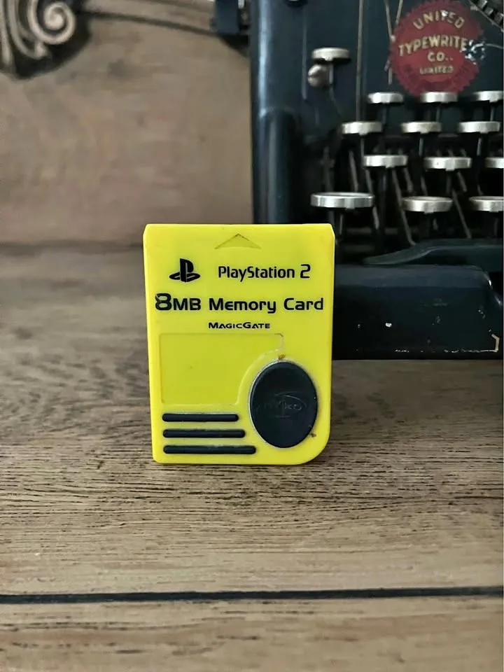 8MB Memory Card Nyko PlayStation 2 Yelow