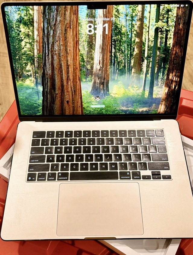15-inch Apple MacBook Air (M4, 16GB RAM, 256GB SSD) - photo 5