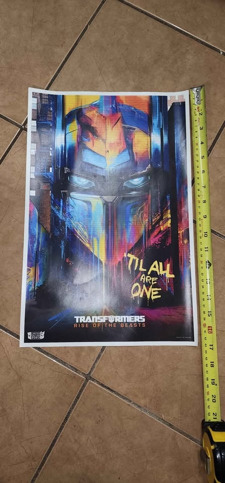 2023 Limited Edition Transformers Rise of the Beasts poster - photo 2
