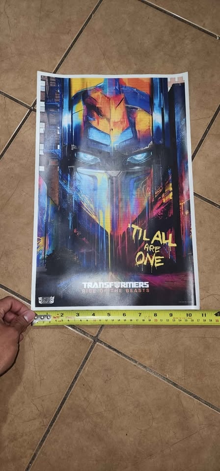 2023 Limited Edition Transformers Rise of the Beasts poster - photo 3