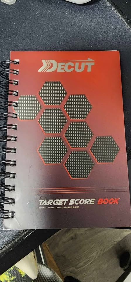 Archery Target Scorebook 4 pcs, 8/pc, 20 for the 4 - photo 2