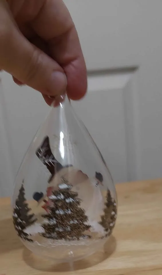 Set of 5 blue-theme Christmas ornaments image indicator(10)