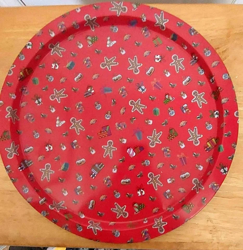 Christmas tray