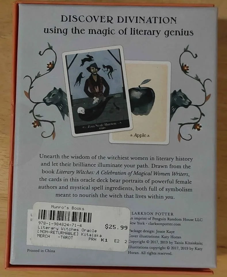 Literary Witches Oracle Deck image indicator(2)