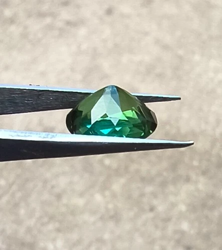 2.8 CTS Green Tourmaline, Round Cut - photo 4