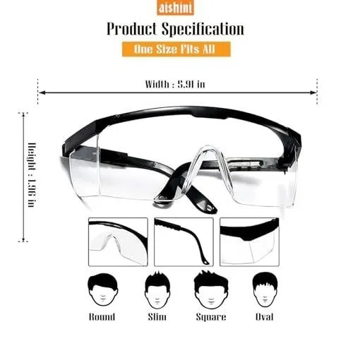 ANSI Z87+ Safety Glasses with Case image indicator(3)