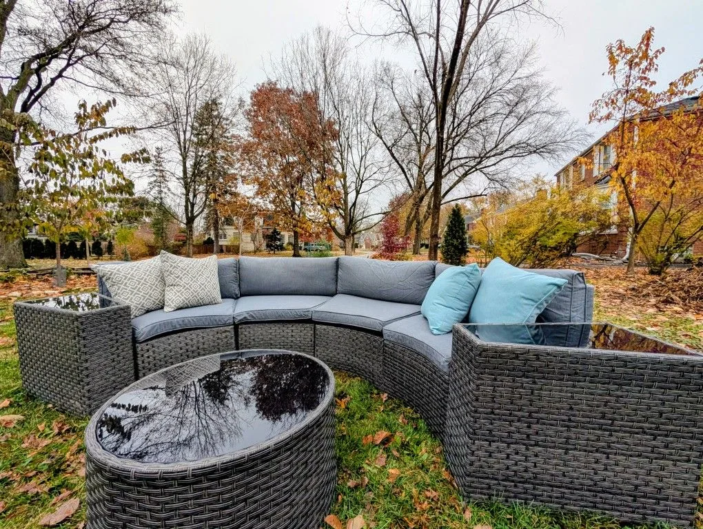 Outdoor Seating And Table Set