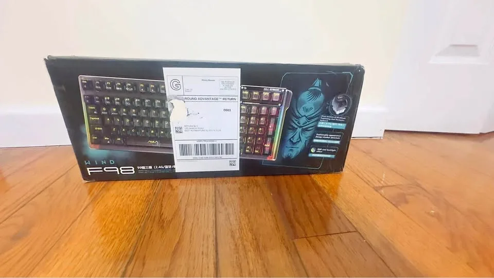 AULA F98 WIND Basic Kit | 3-Mode Keyless Mechanical Keyboard