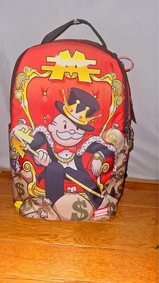 Monopoly X Sprayground backpack