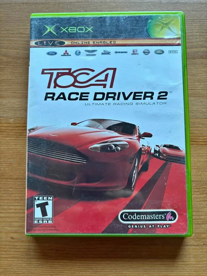 Codemasters XBOX TOCA RACE DRIVER 2