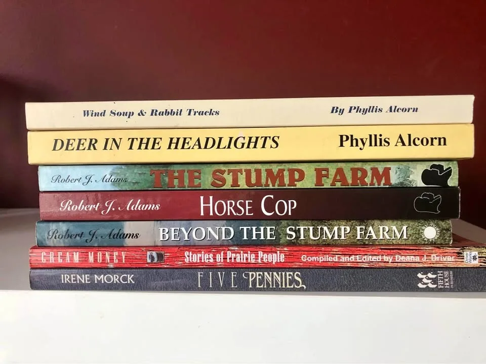 Bundle of 7 Prairie Memoir Books
