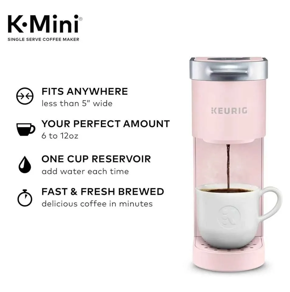 Keurig K-Mini Coffee Maker, Dusty Rose image indicator(2)