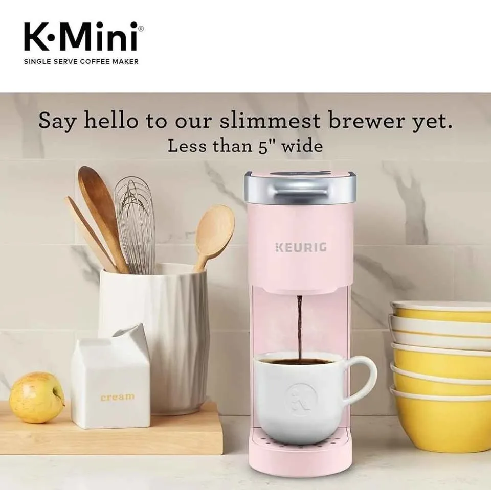 Keurig K-Mini Coffee Maker, Dusty Rose image indicator(3)