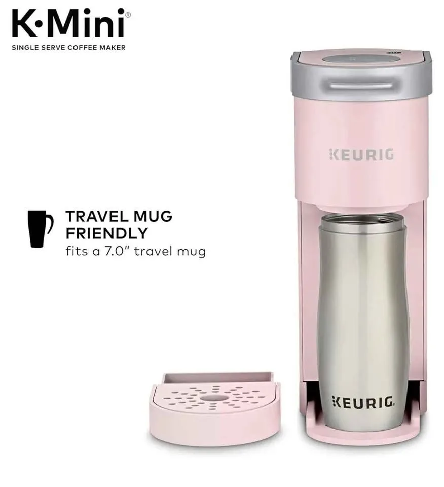 Keurig K-Mini Coffee Maker, Dusty Rose image indicator(7)