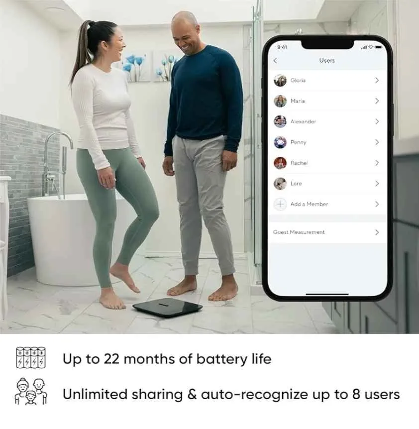 WYZE Smart Scale X for Body Weight image indicator(7)