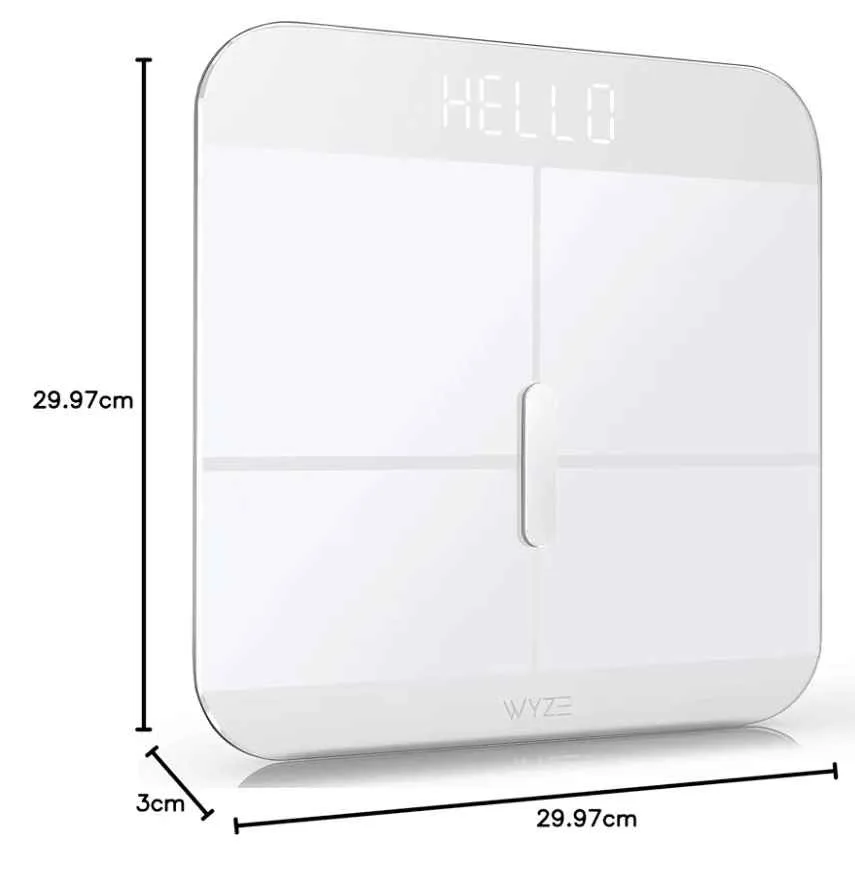WYZE Smart Scale X for Body Weight image indicator(8)