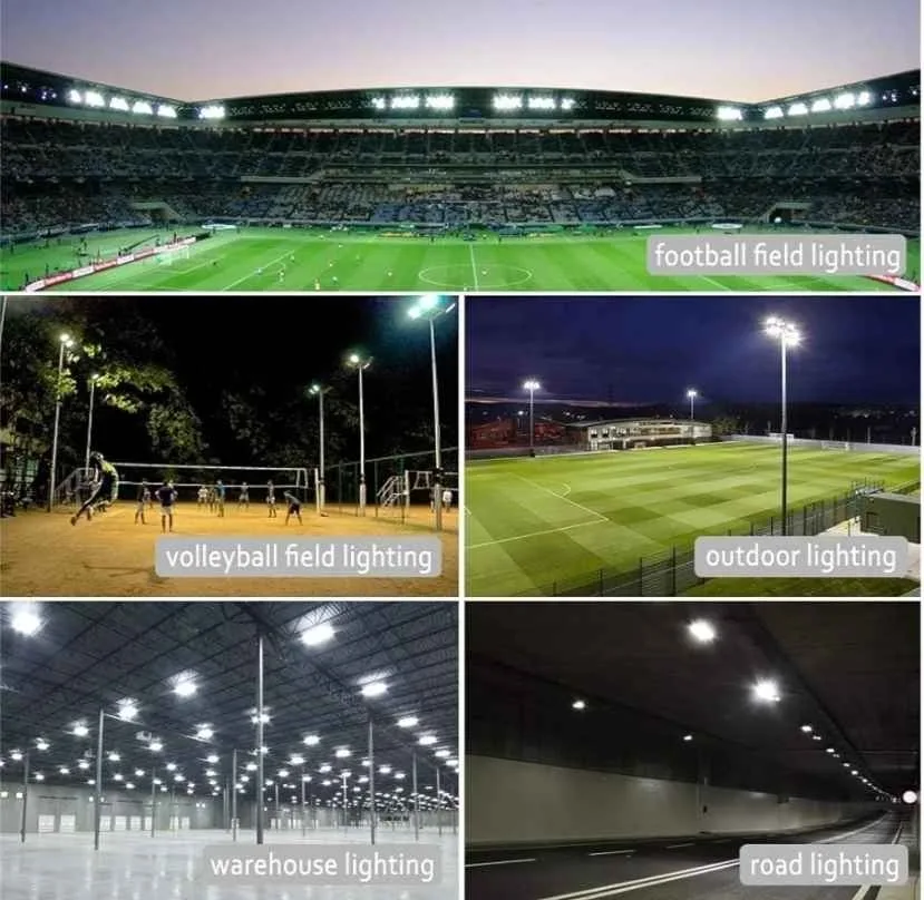 LEDMO LED Stadium Flood Lights Outdoor 1500W Equivalent image indicator(8)