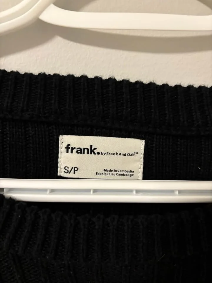 Black Knitted Sweater image indicator(2)