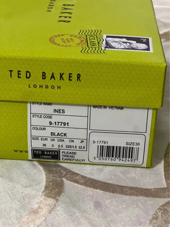 Ted Baker Black Ines Satin Pumps image indicator(5)