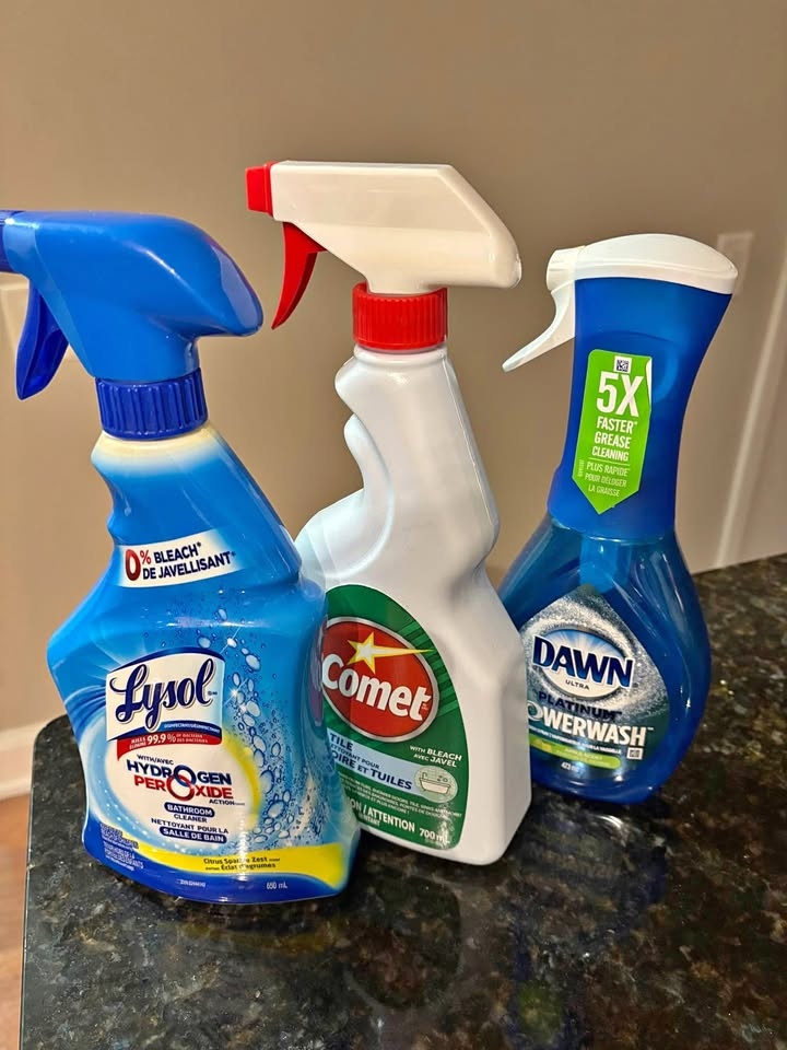 Cleaning supplies