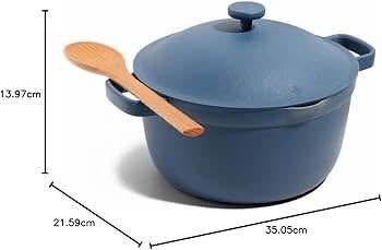 Our Place BLUE POT non toxic ceramic beautiful - photo 3