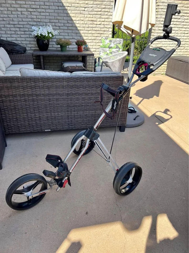 BagBoy Golf Push Cart – Folding 3-Wheel Design thumbnail