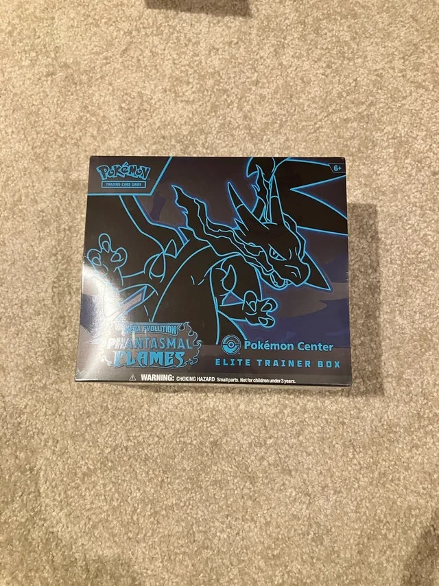 PC Pokemon Phantasmals Flames ETB + protector