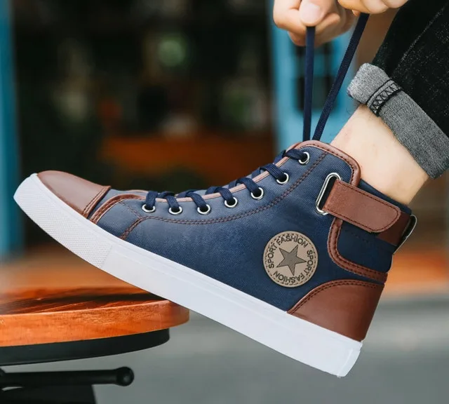 New Handmade High-Top Sneakers for Sale!