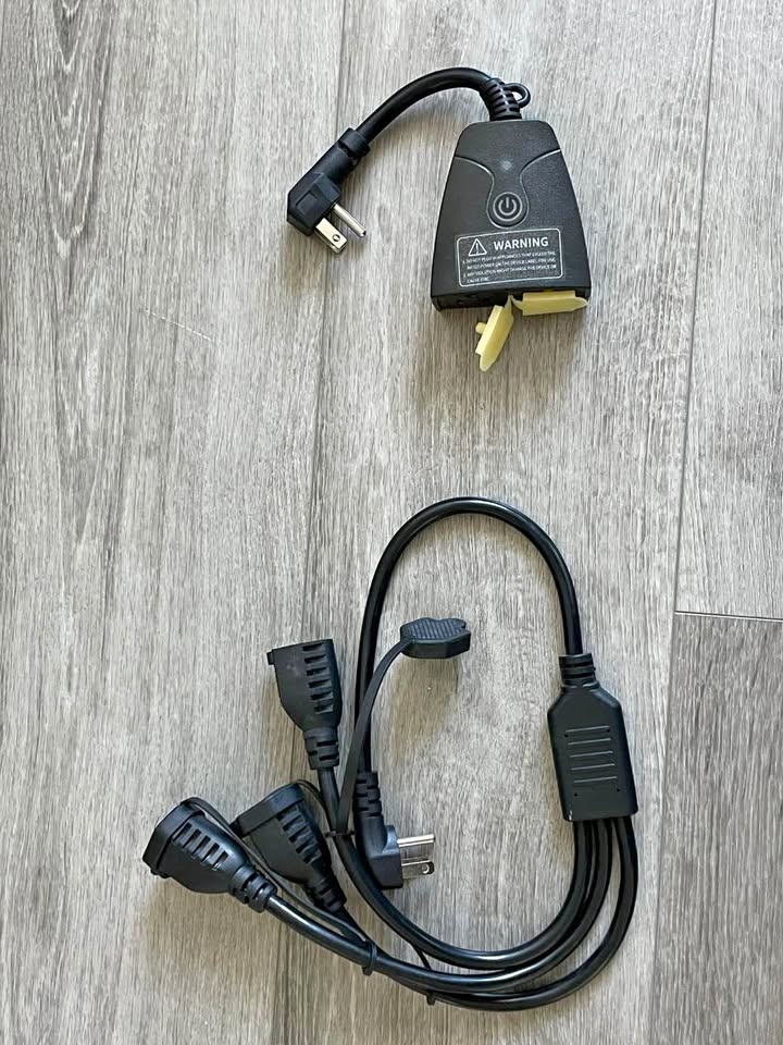 Extension cord, Smart outdoor timer plug socket