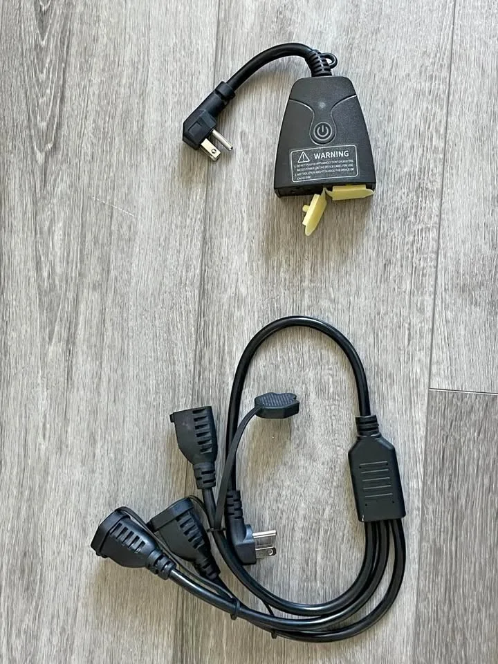 Extension cord, Smart outdoor timer plug socket