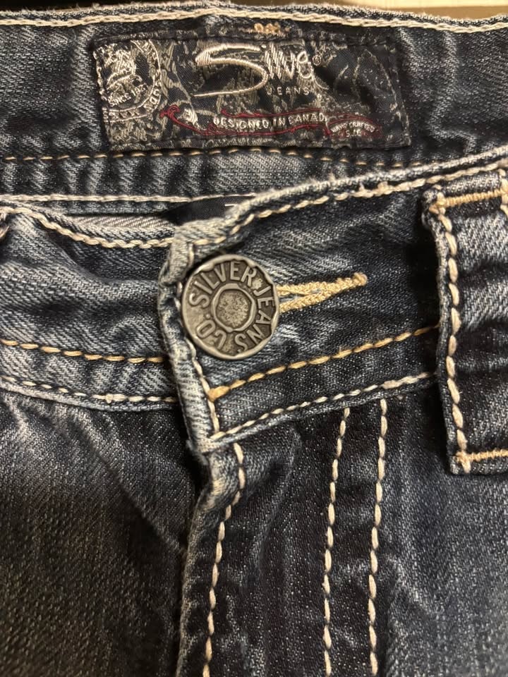 Vintage silver jeans regular fit zac flap - photo 3