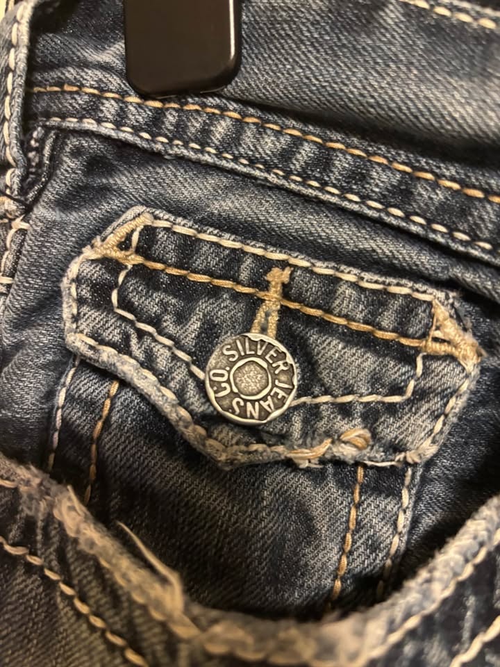 Vintage silver jeans regular fit zac flap - photo 4