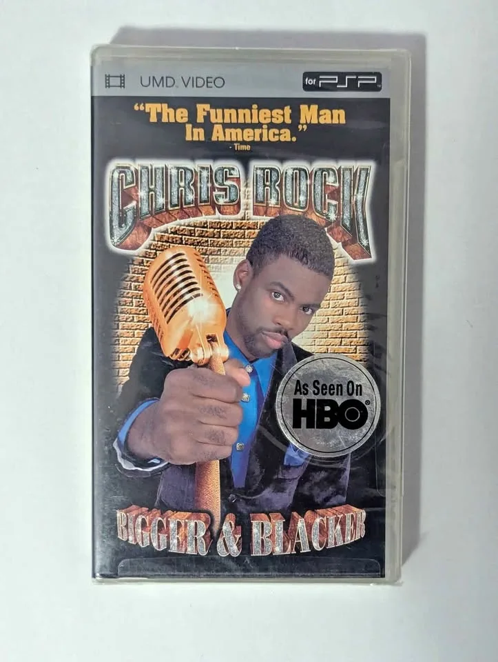 NEW SEALED Chris Rock Bigger & Blacker Sony PSP UMD Video