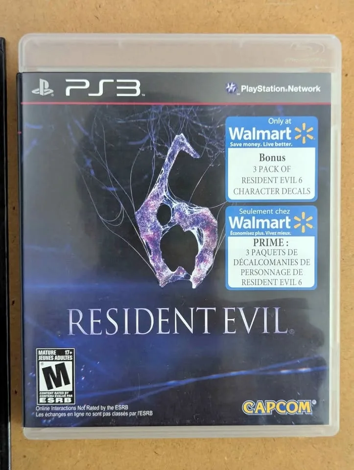 Resident Evil 6 Walmart Edition PS3