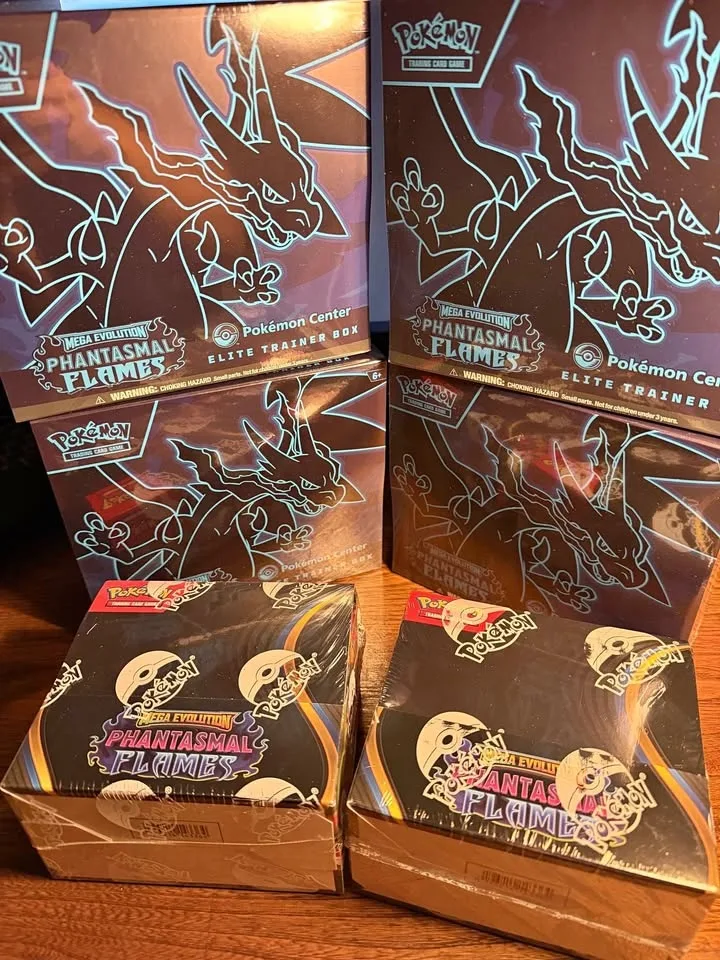 Phantasmal Flames: PC ETB & Booster Box