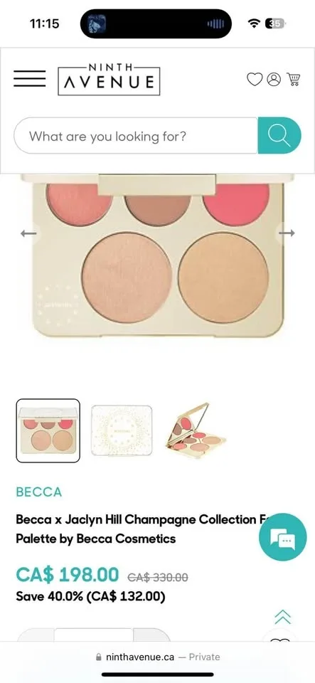 Limited Edition - Jaclyn Hill x Becca Face Palette Champgne Coll image indicator(4)
