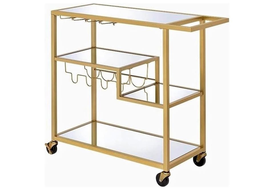 Home Bar Cart/ Carrito bar para hogar