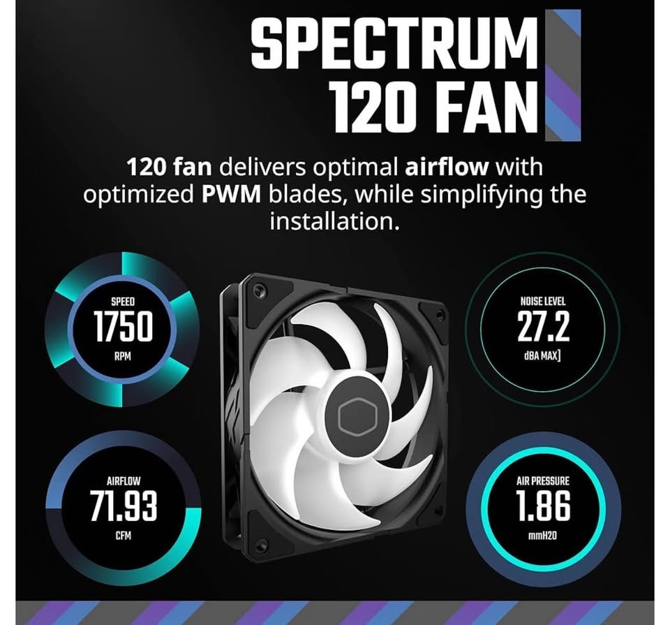 Cooler Master Hyper 212 Spectrum V3 ARGB - photo 3