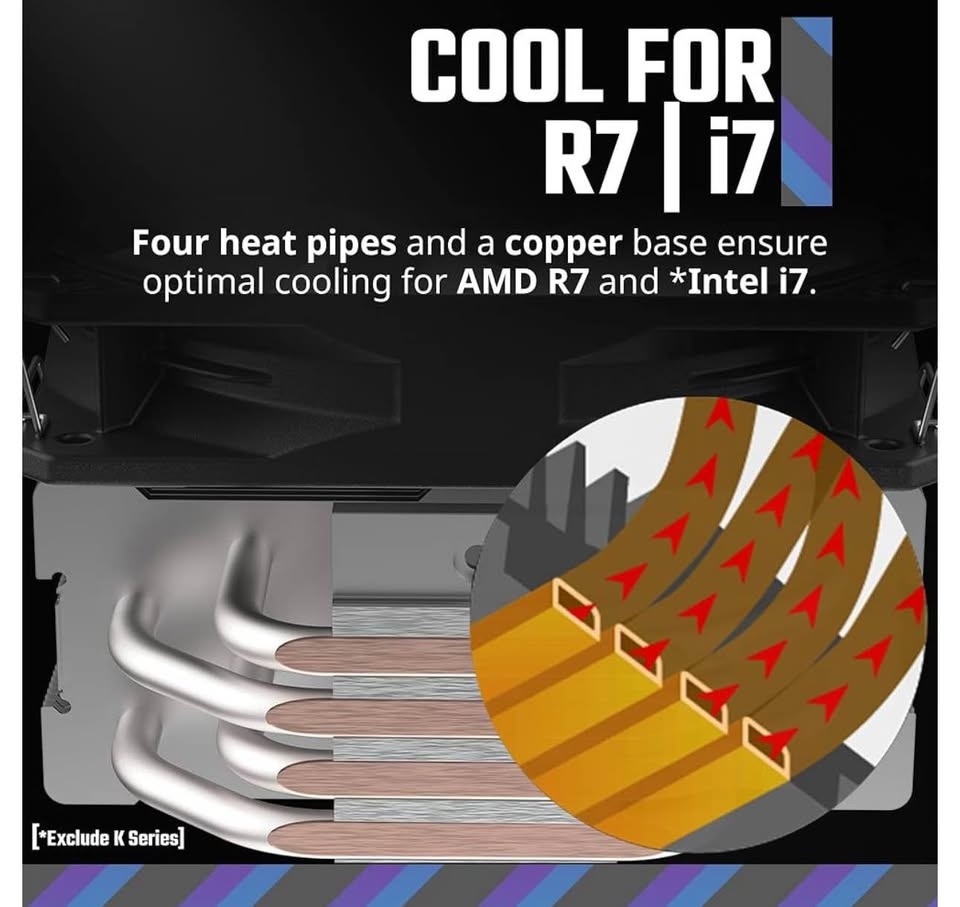 Cooler Master Hyper 212 Spectrum V3 ARGB - photo 4