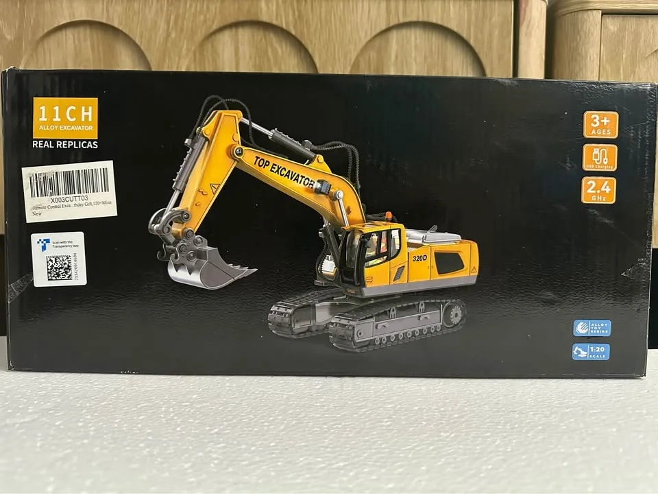 Remote controlled excavator/ Excavadora a control remoto image indicator(2)