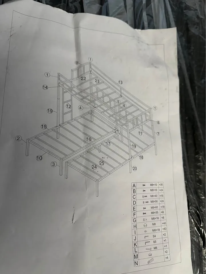 Bunk bed for children/ Litera image indicator(4)
