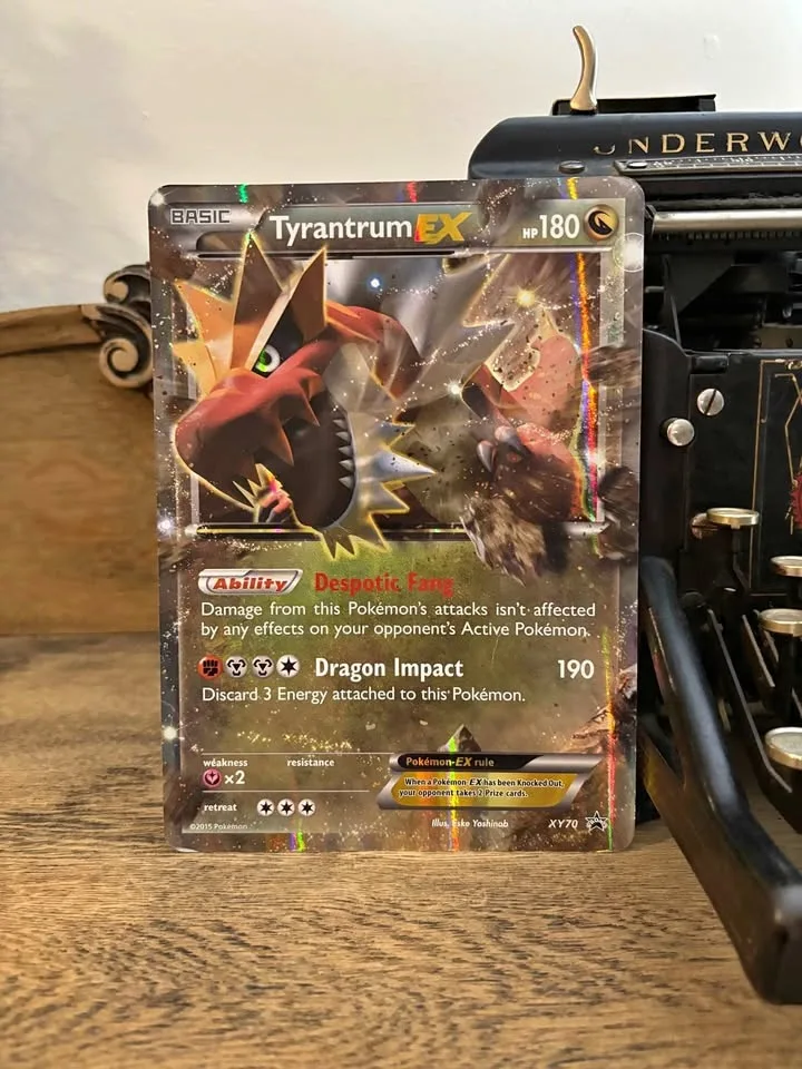 Tyrantrum EX XY79 Jumbo Promo Pokemon Card