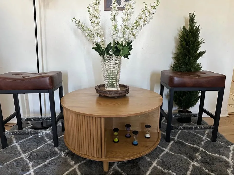 Coffe Table/ Mesa auxiliar redonda image indicator(2)