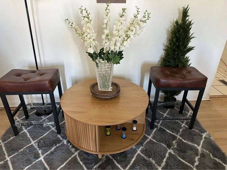 Coffe Table/ Mesa auxiliar redonda image indicator(3)