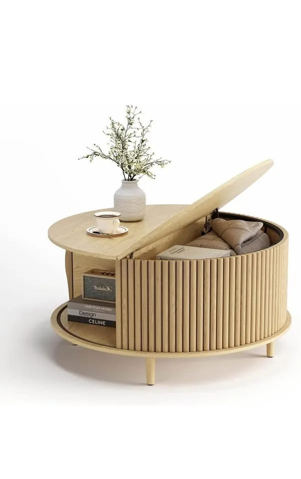 Coffe Table/ Mesa auxiliar redonda image indicator(9)