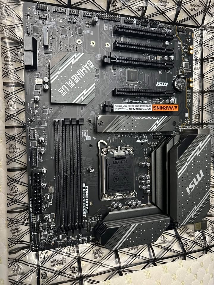 MSI B760 Gaming Plus WiFi Gaming Motherboard - photo 3