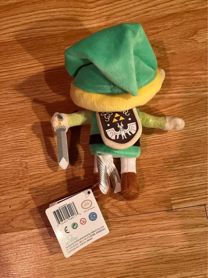 Legend of Zelda Wind Waker Link Plush With Tags image indicator(2)