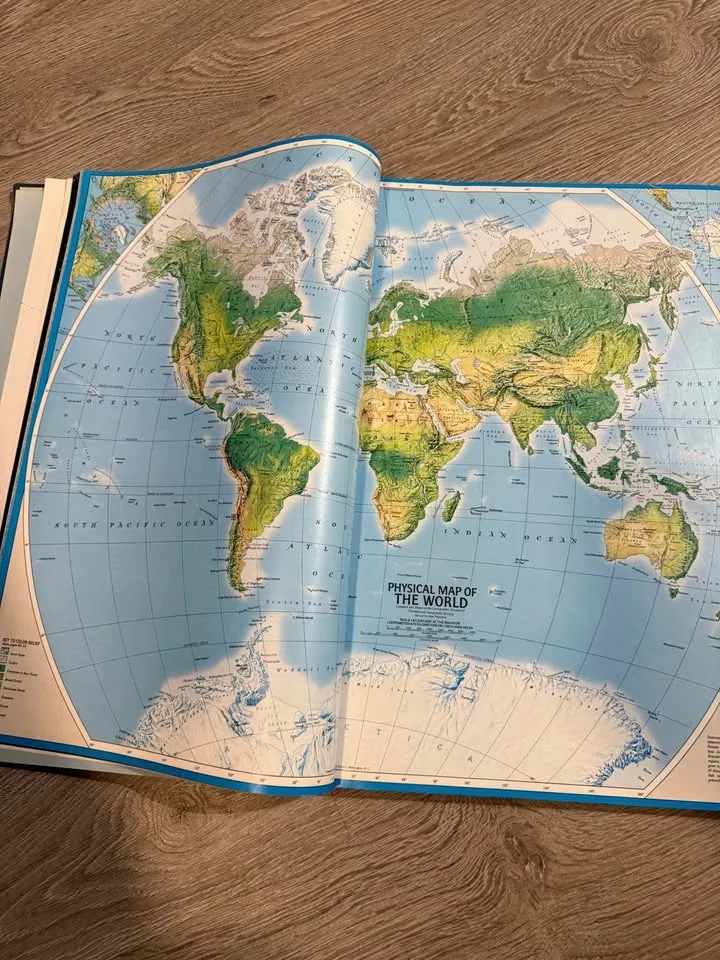 National Geographic Atlas of the World, 1981 Vintage image indicator(3)