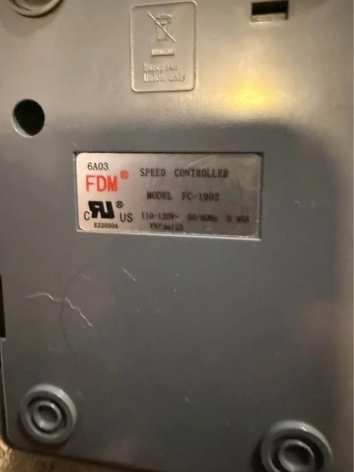 Speed Controller FC-1902 sewing machine foot pedal control image indicator(3)