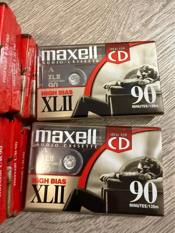 Maxell audio cassettes 10 pcs image indicator(3)